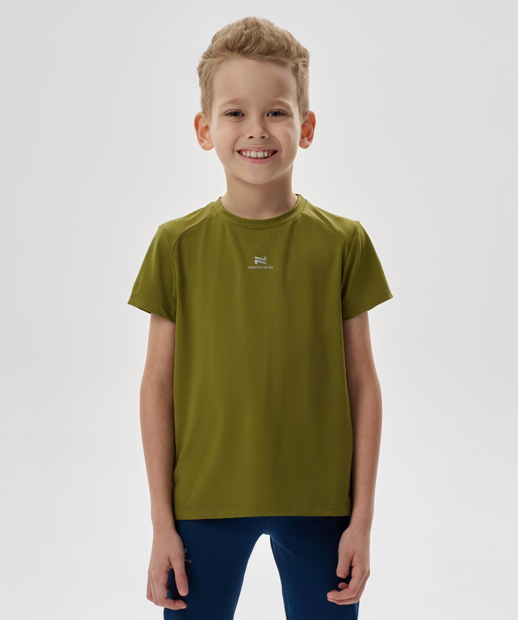 Футболка Nordski Jr. Run 2.0 Sky