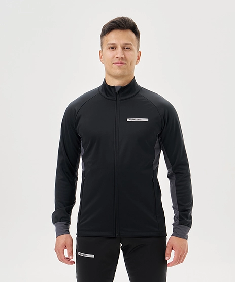 Тренировочная куртка Nordski Core Graphite/Black