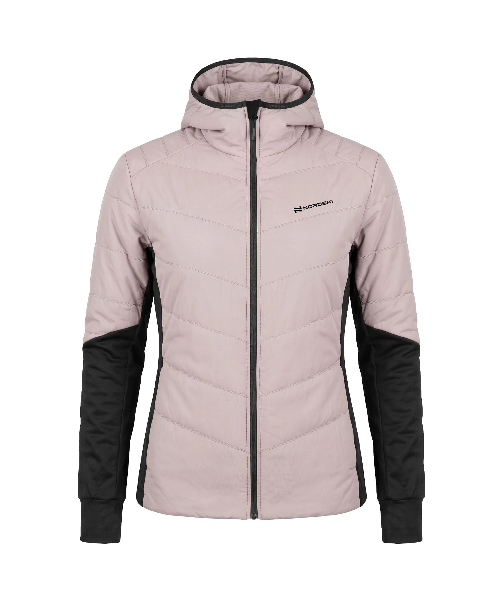 Куртка Nordski Hybrid Hood 2.0 Soft Pink/Black W