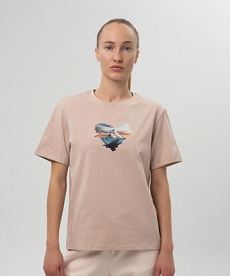 Футболка Nordski Simple Beige W