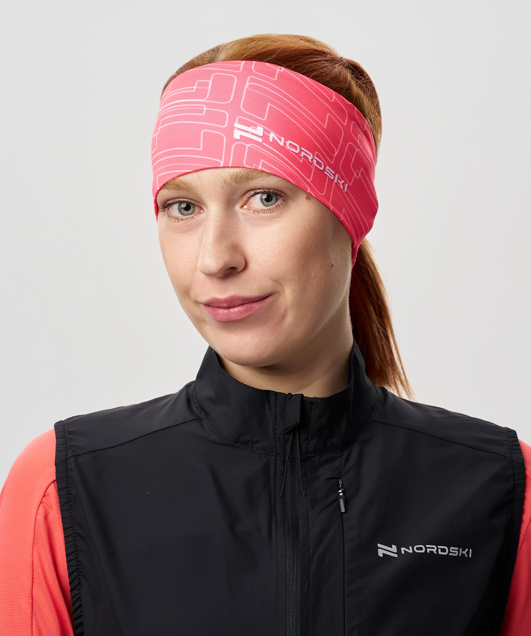 Повязка Nordski Graphic Magenta