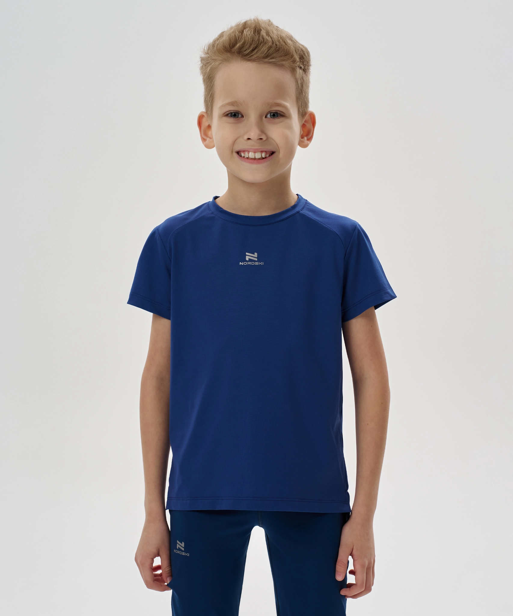 Футболка Nordski Jr. Run 2.0 Sky
