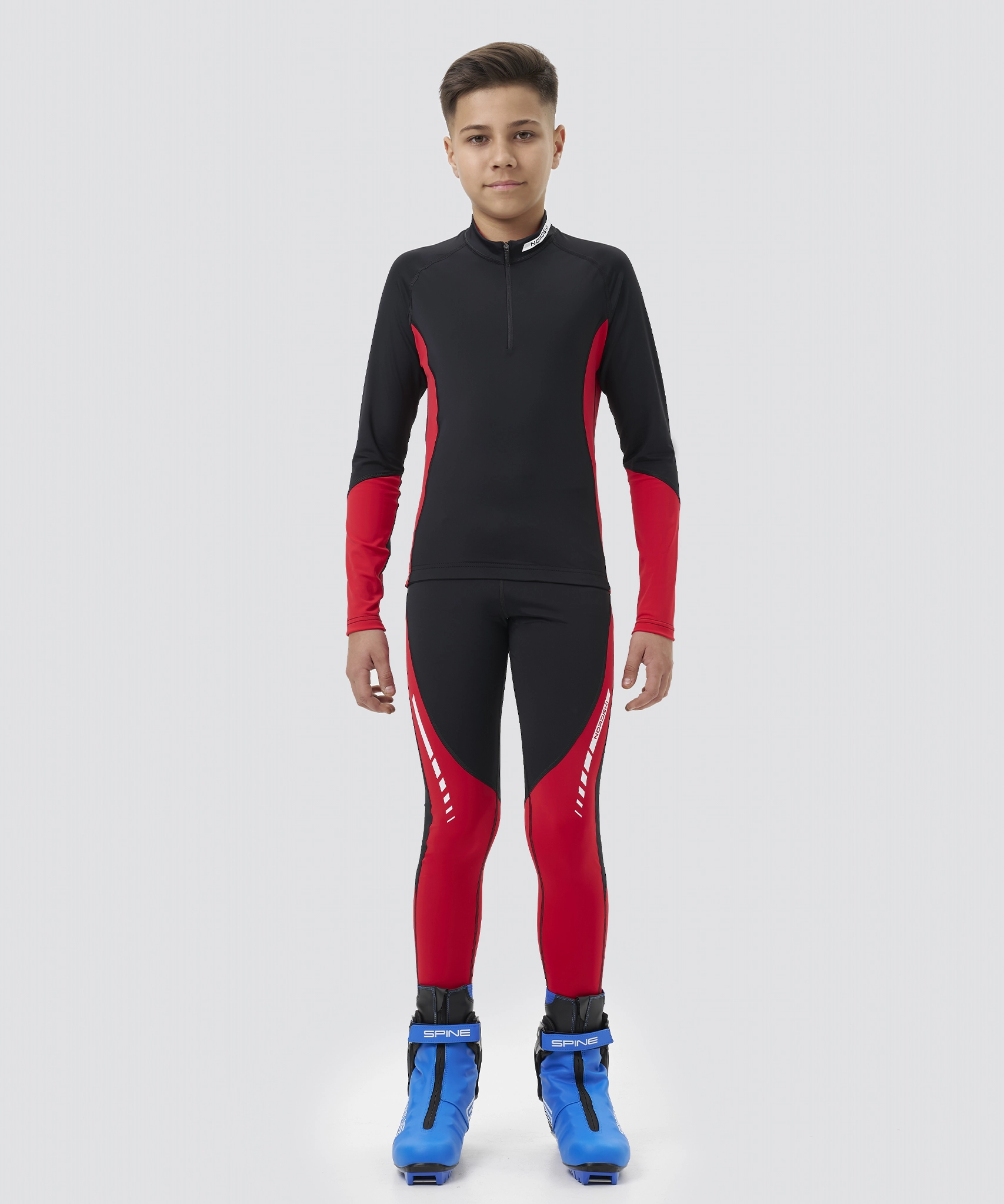 Гоночный костюм Nordski Jr.Base Black/Red
