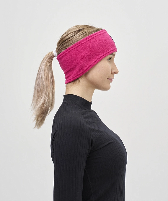 Повязка Nordski Fleece Warm Berry