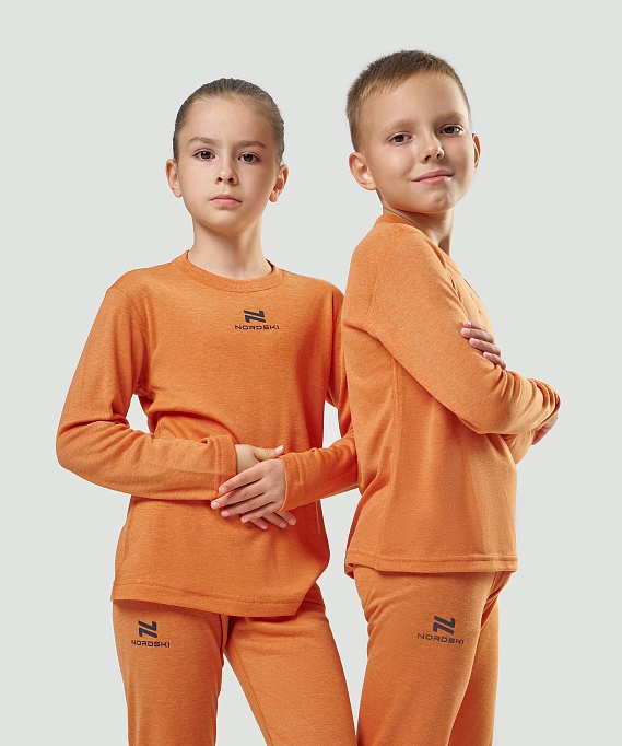 Комплект термобелья Nordski Jr. Soft Orange