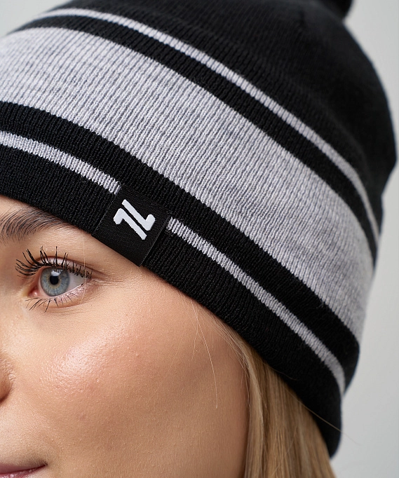 Шапка Nordski Tone Stripe Black