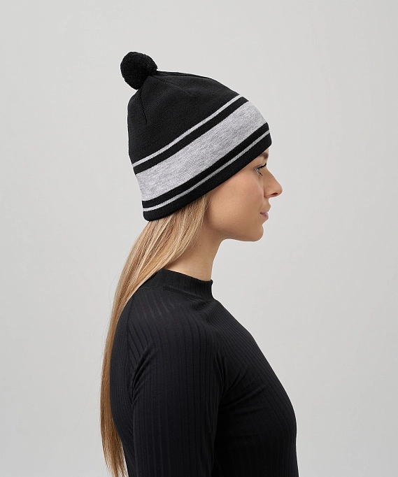 Шапка Nordski Tone Stripe Black