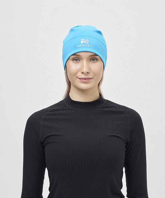 Тренировочная шапка Nordski Core Light Blue
