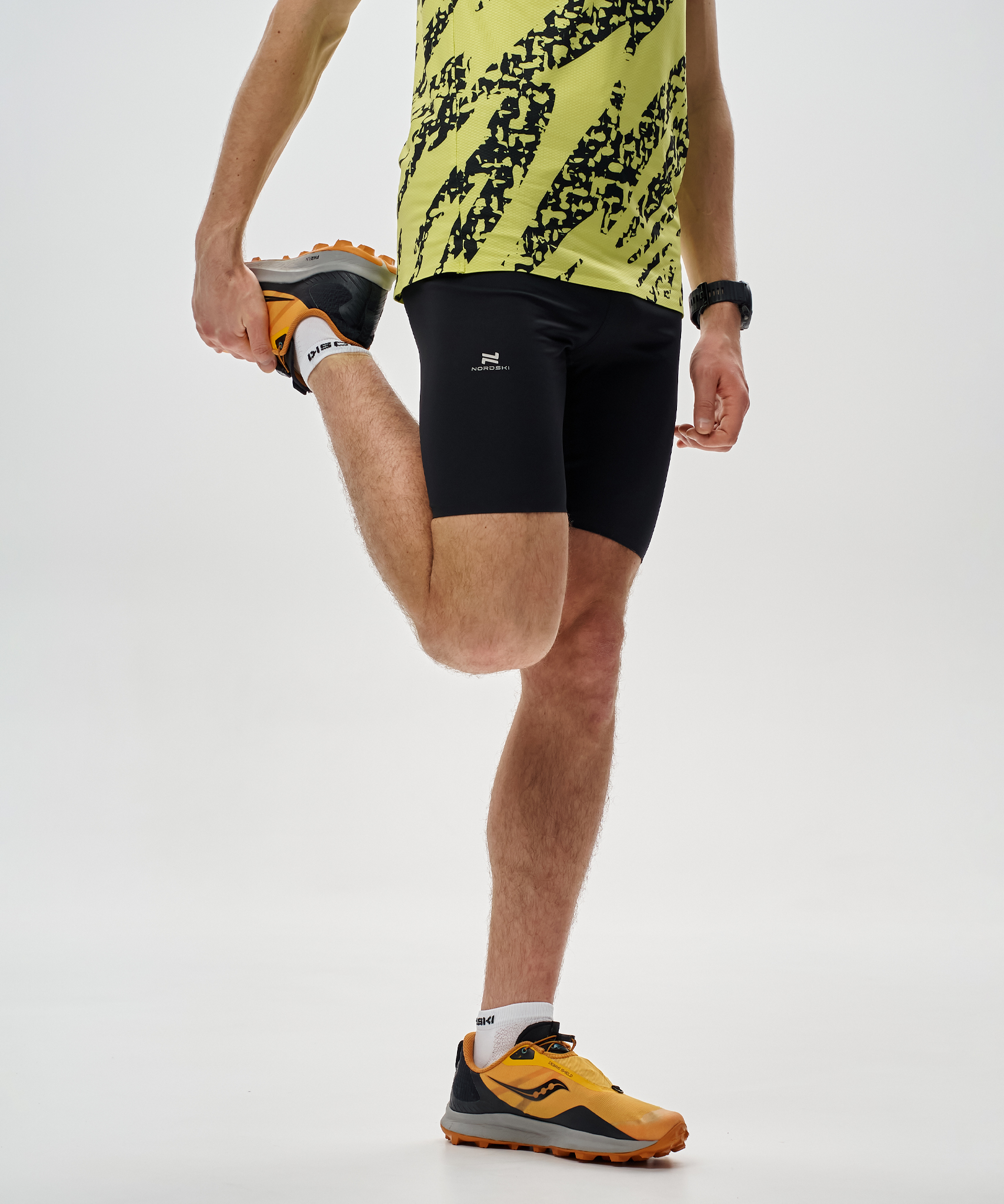 Тайтсы half Nordski Trail Black