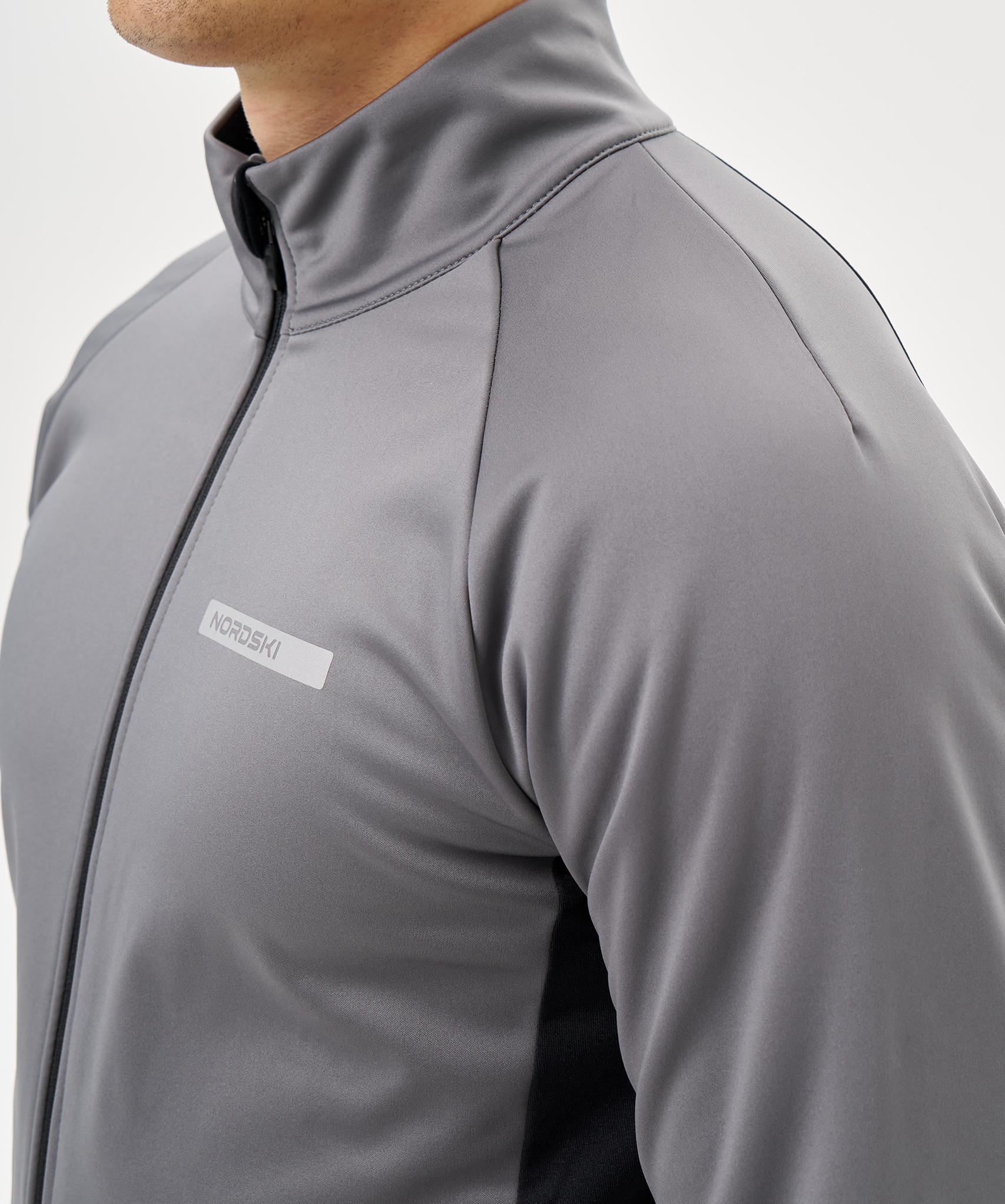 Тренировочная куртка Nordski Core Grey/Black