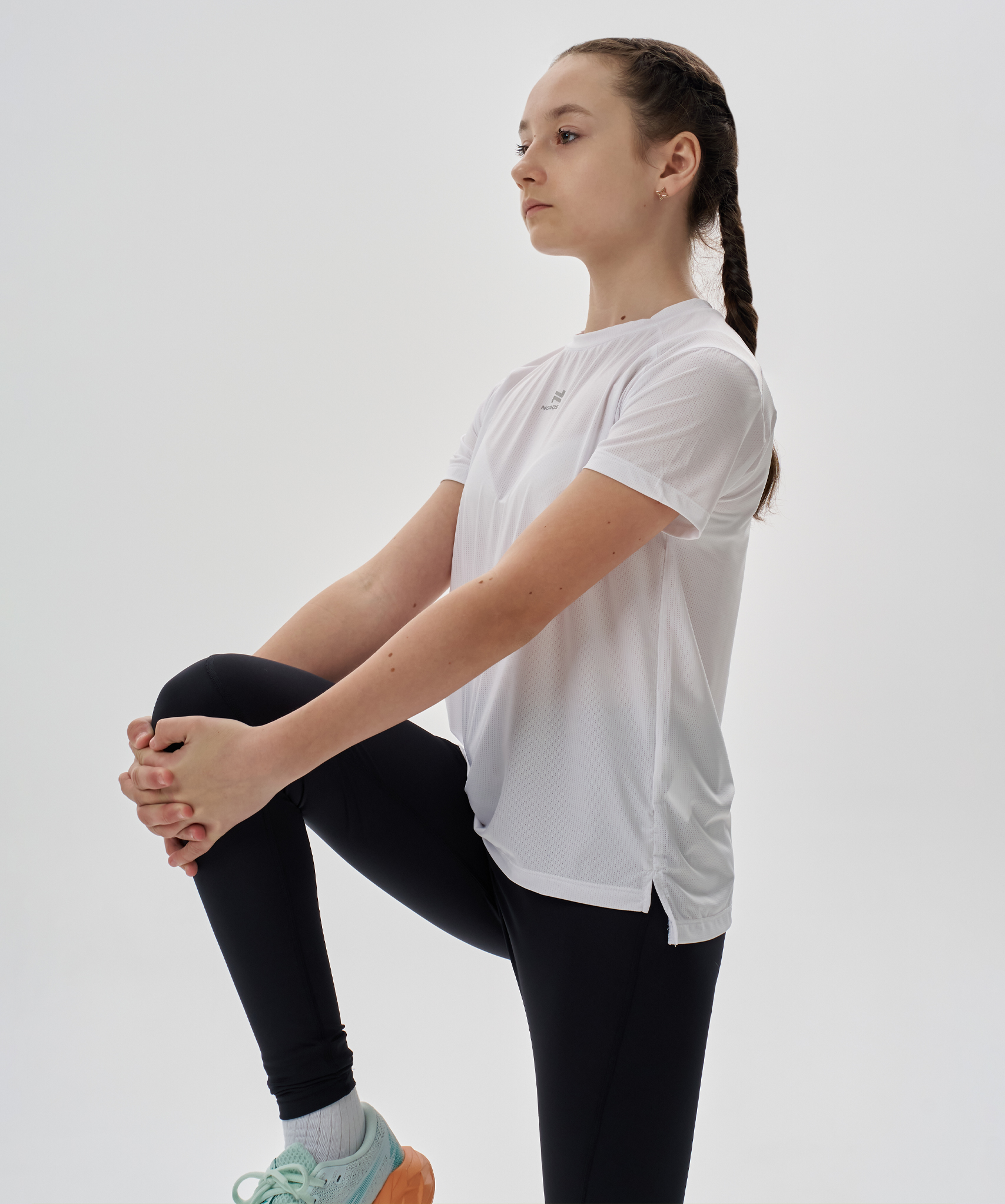 Футболка Nordski Jr. Run 2.0 White