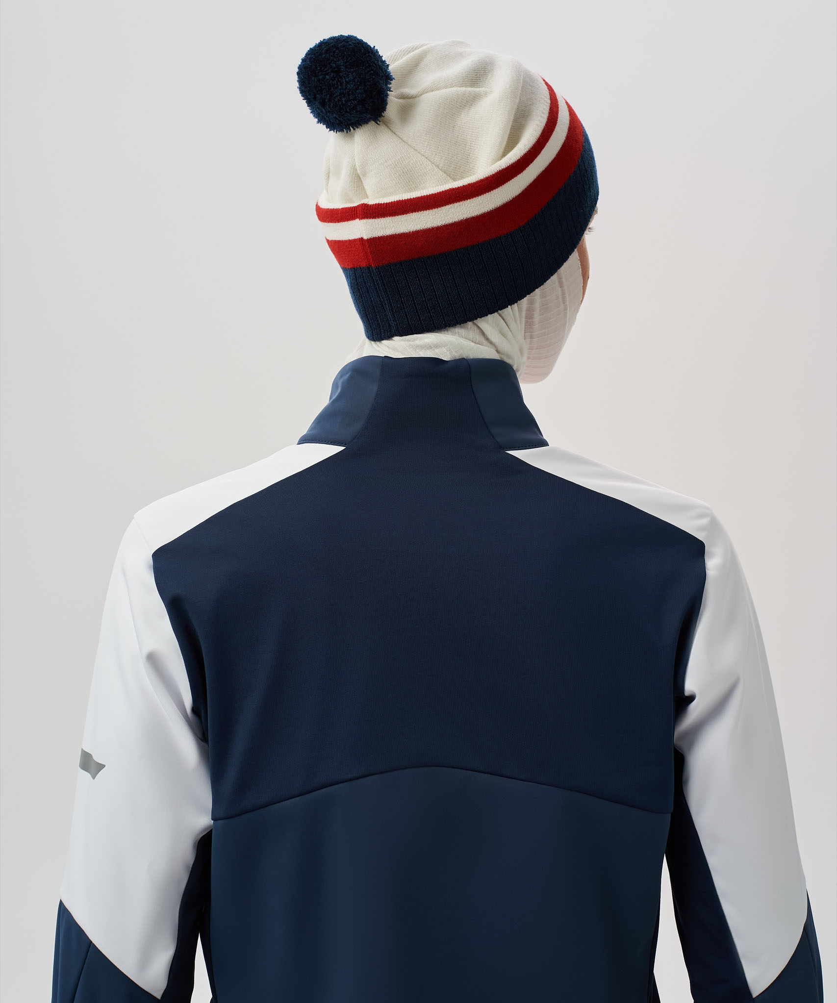 Тренировочная куртка Nordski Pro 2.0 White/Blue/Red W