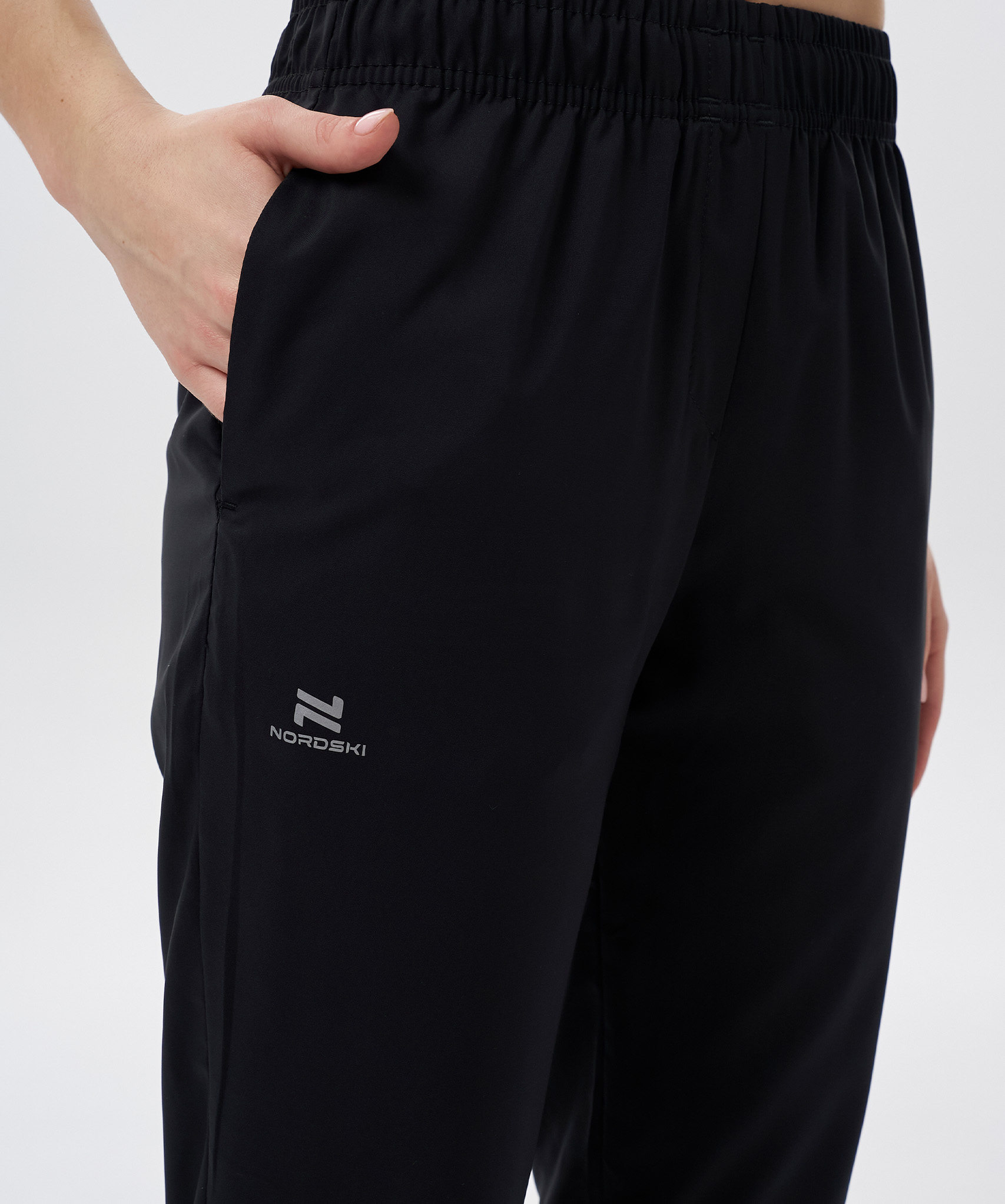Брюки беговые Nordski Light Cross Black W