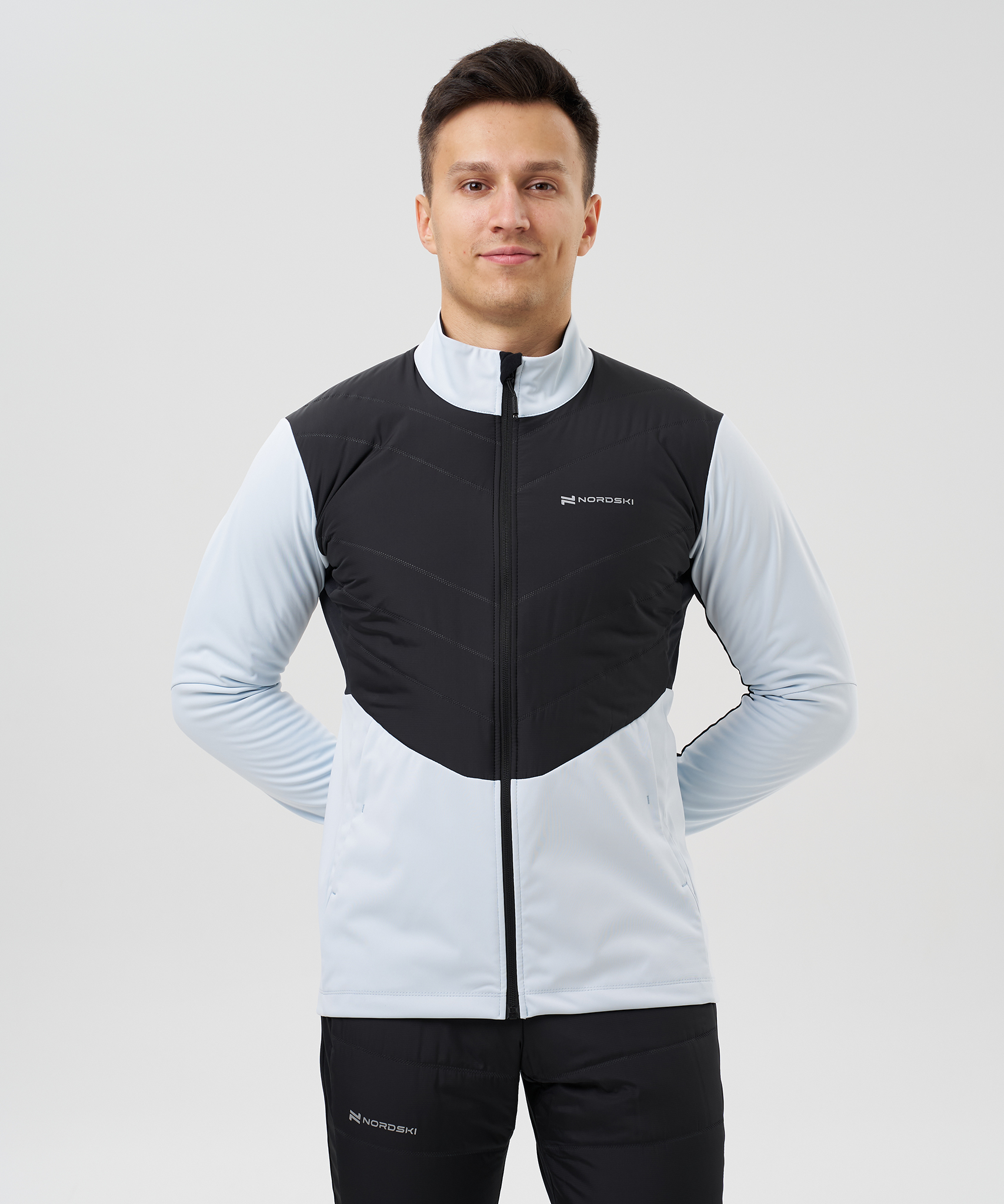 Куртка Nordski Hybrid Pro 2.0 Pearl Blue/Black