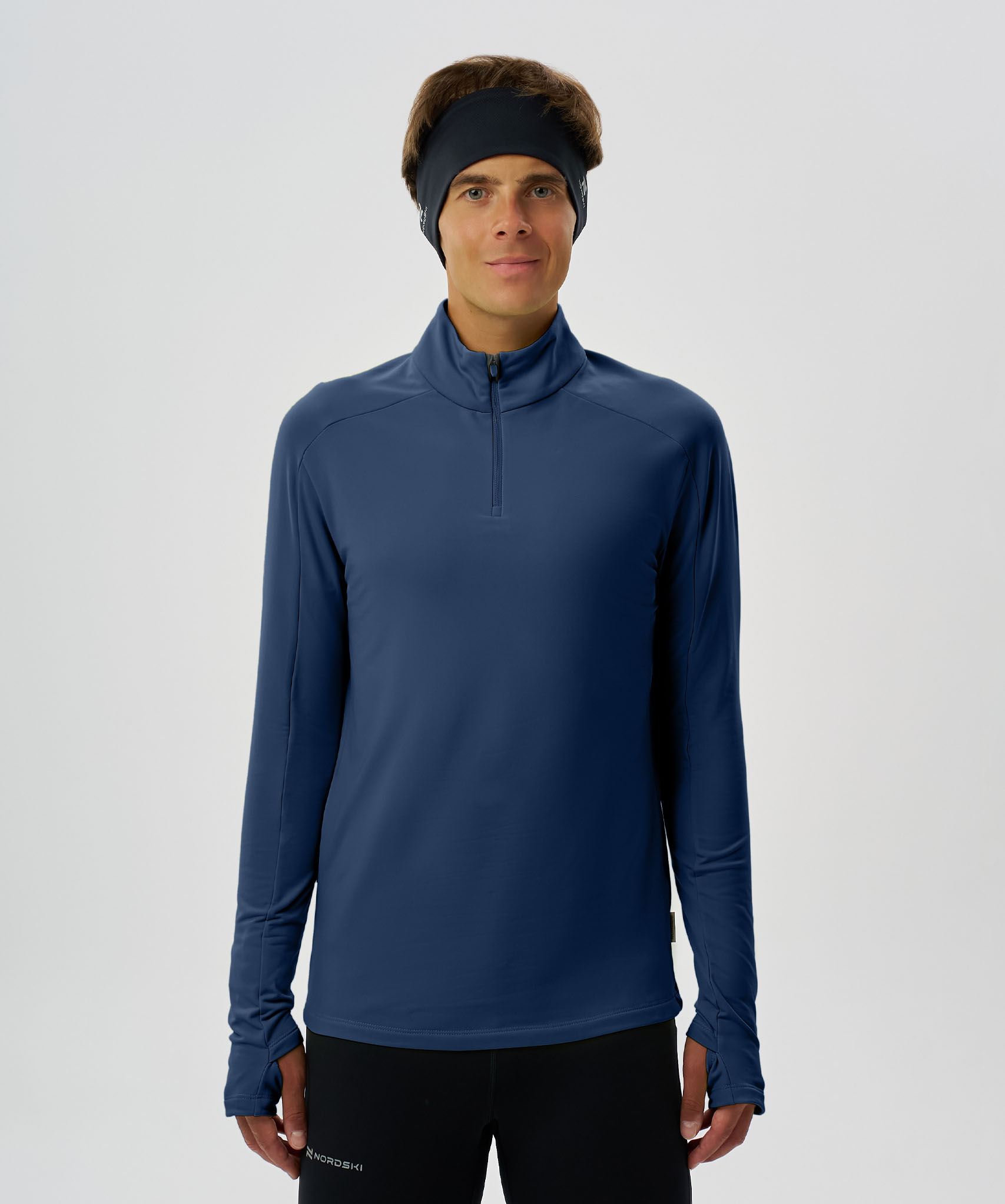 Лонгслив Nordski Winter Running Blue