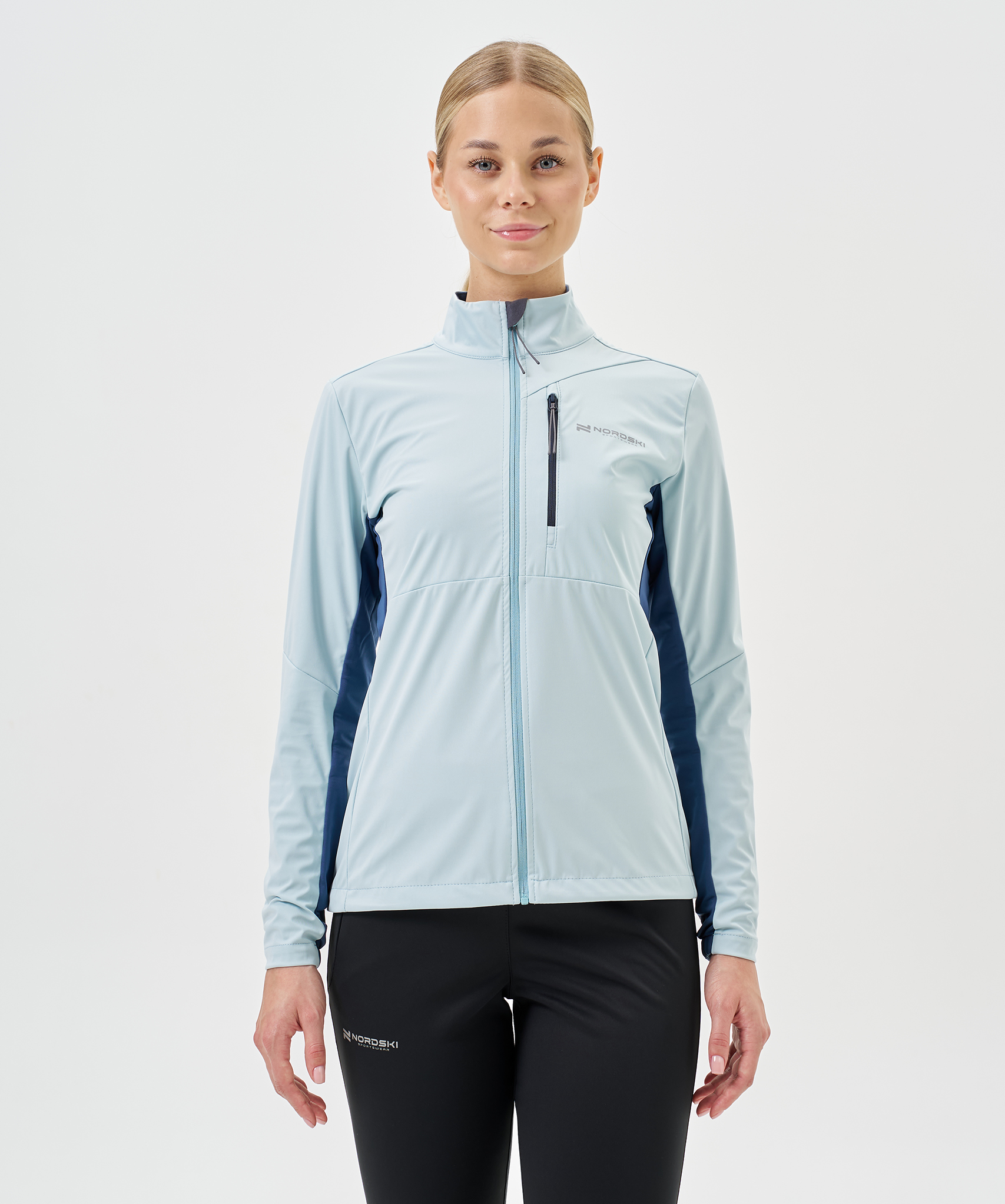 Тренировочная куртка Nordski PRO TOUR Aqua/Deep W