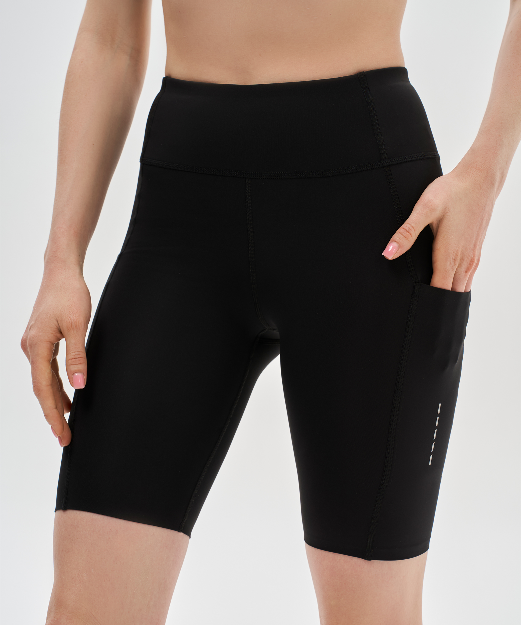 Тайтсы half Nordski Road Black W