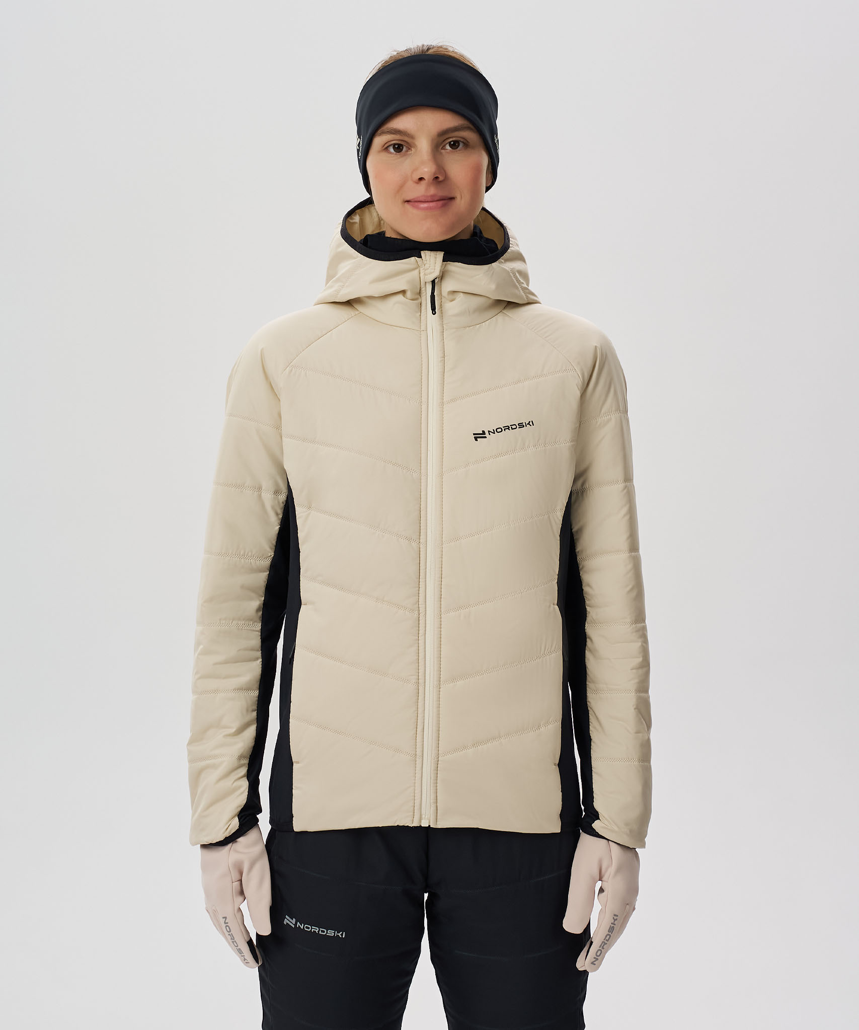 Куртка Nordski Hybrid Warm 3.0 Beige/Black W