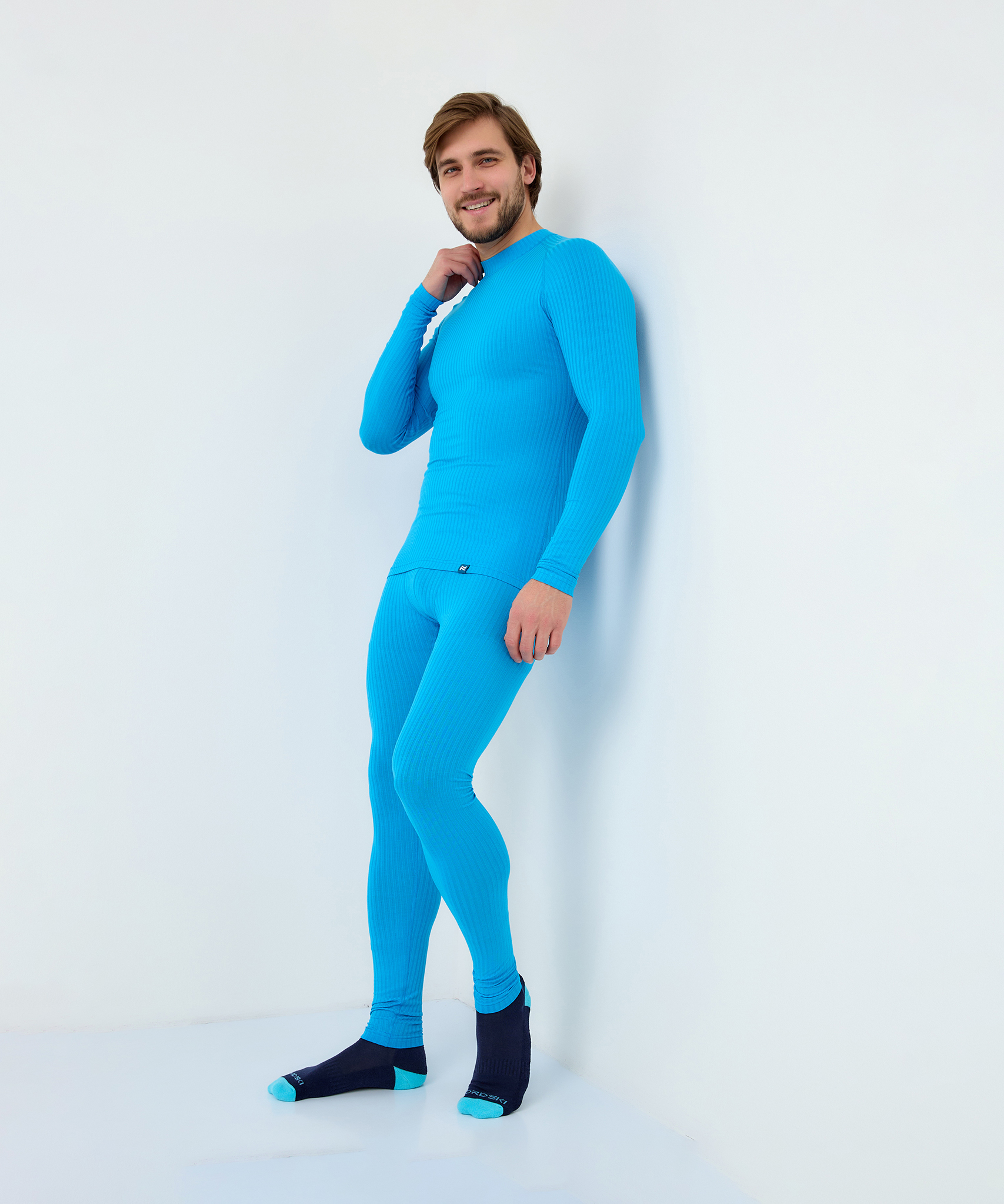 Комплект термобелья Nordski Active Pro Light Blue