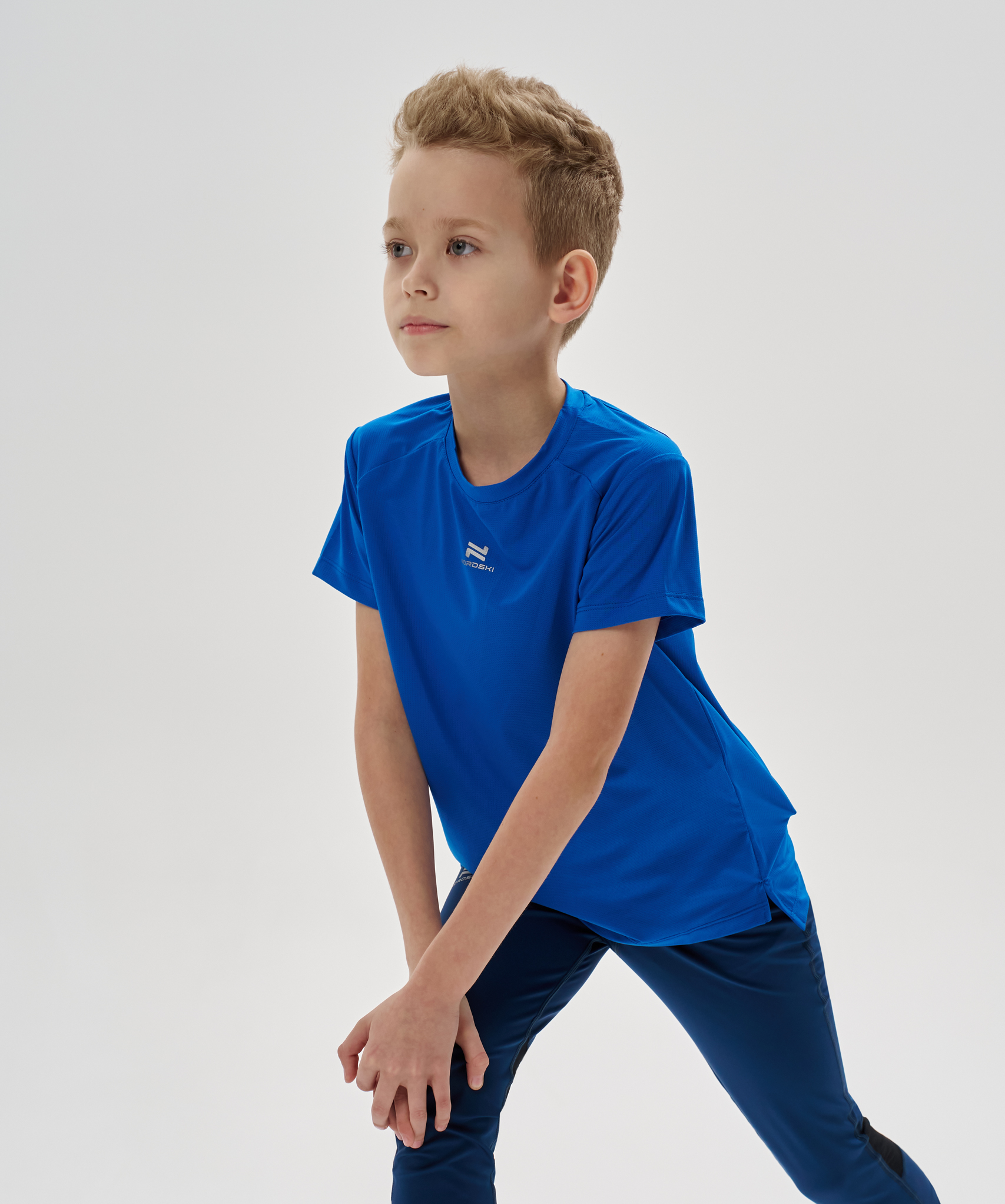 Футболка Nordski Jr. Run 2.0 Saphire