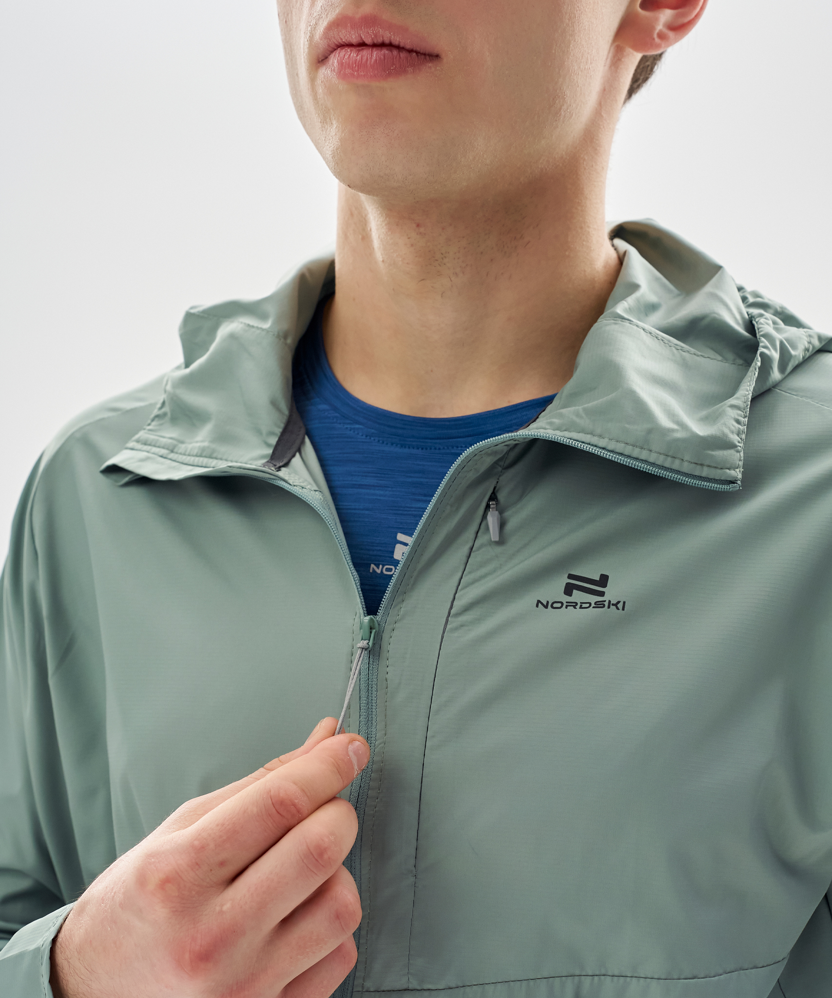 Ветровка Nordski Easy Run Ice Mint