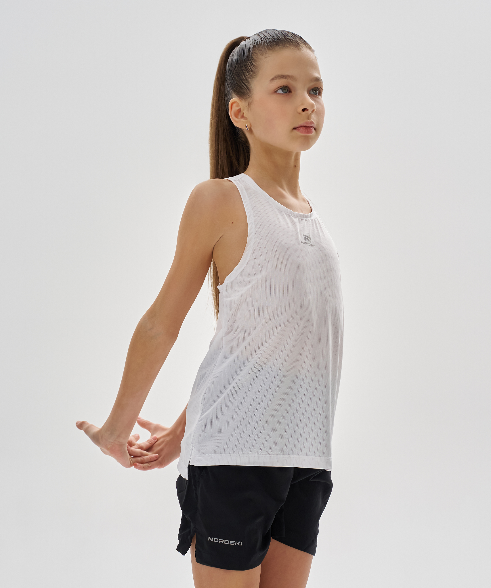 Майка Nordski Jr. Run 2.0 White