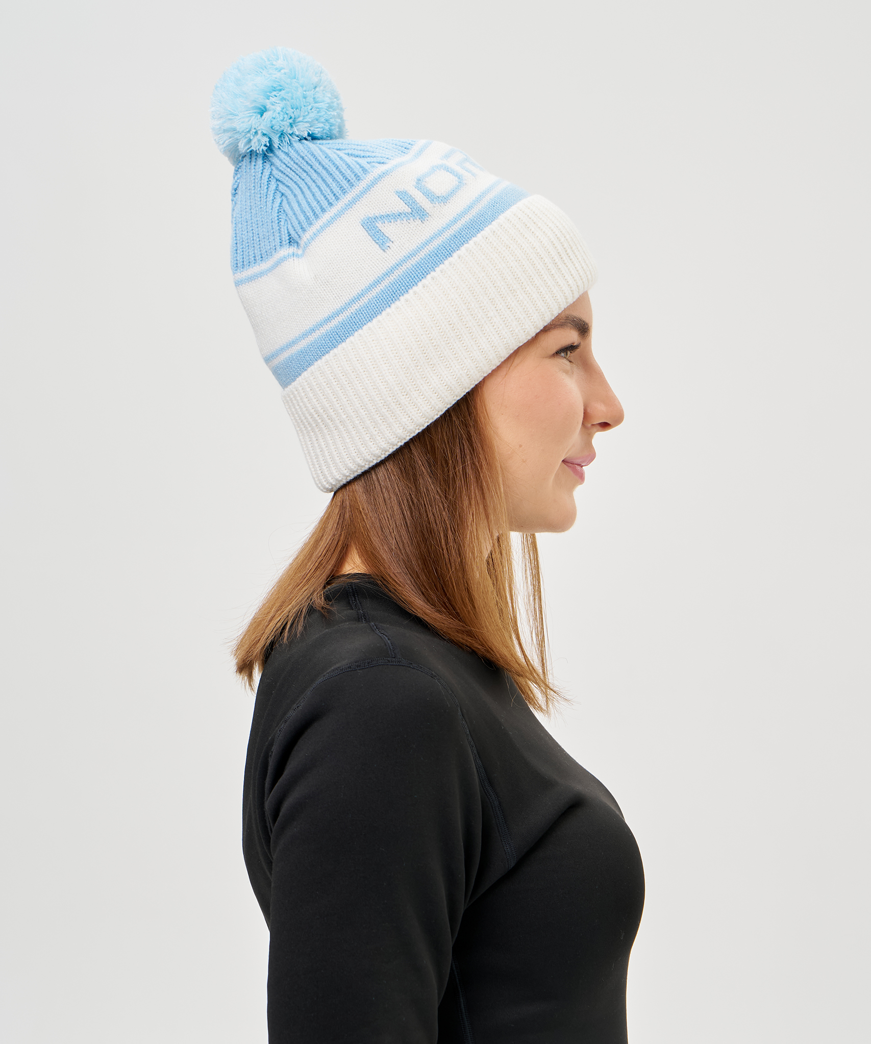 Шапка Nordski Blizzard Ice Water/White