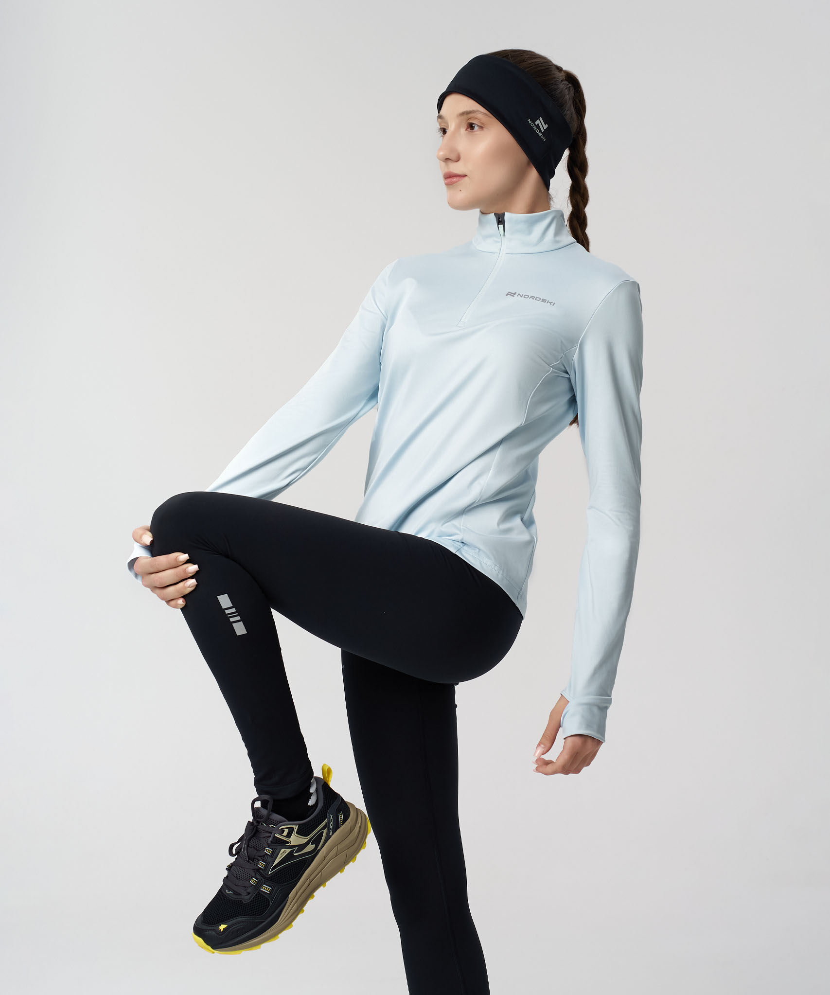 Лонгслив Nordski Warm 2.0 Pearl Bluel W