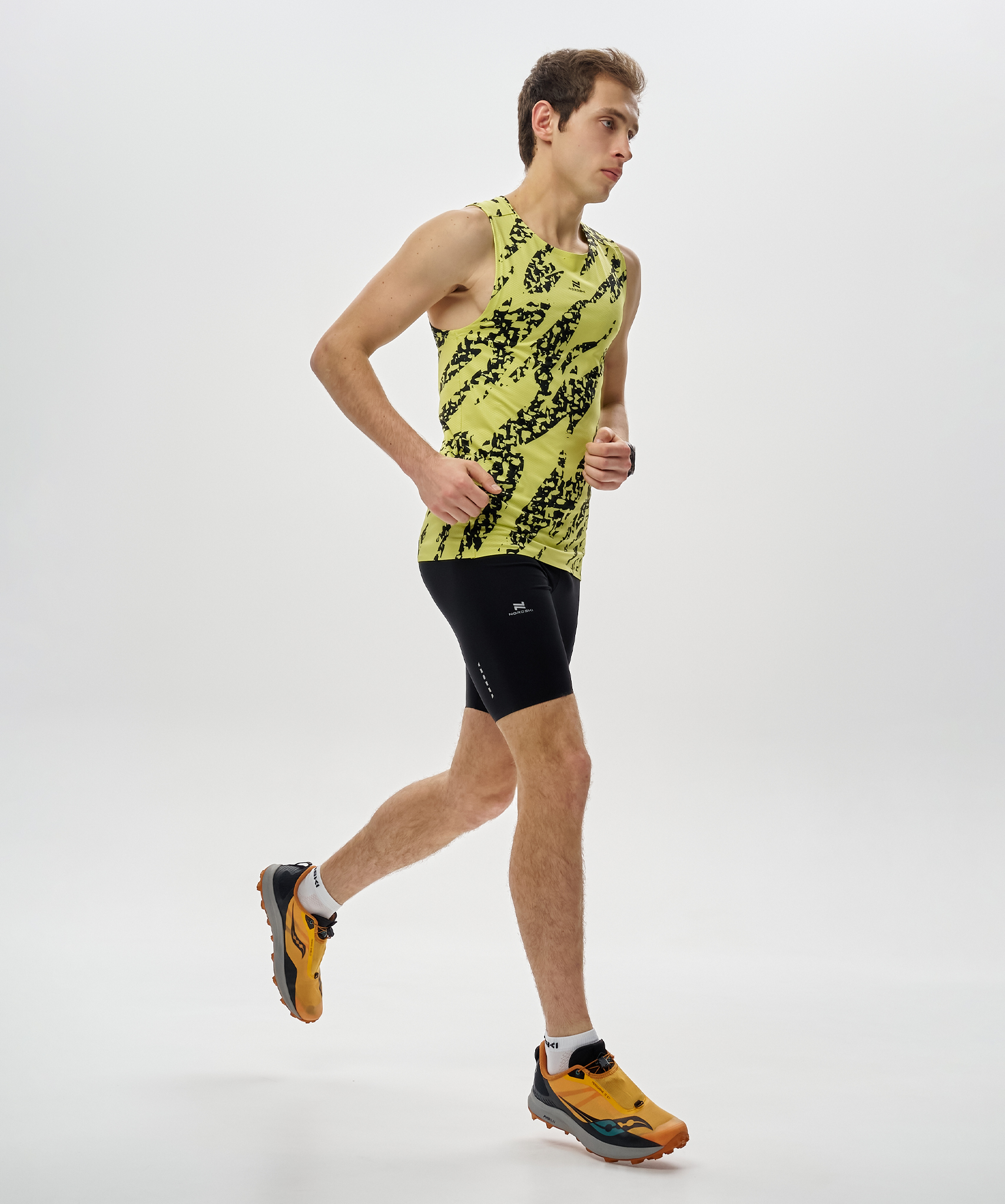 Тайтсы half Nordski Trail Black