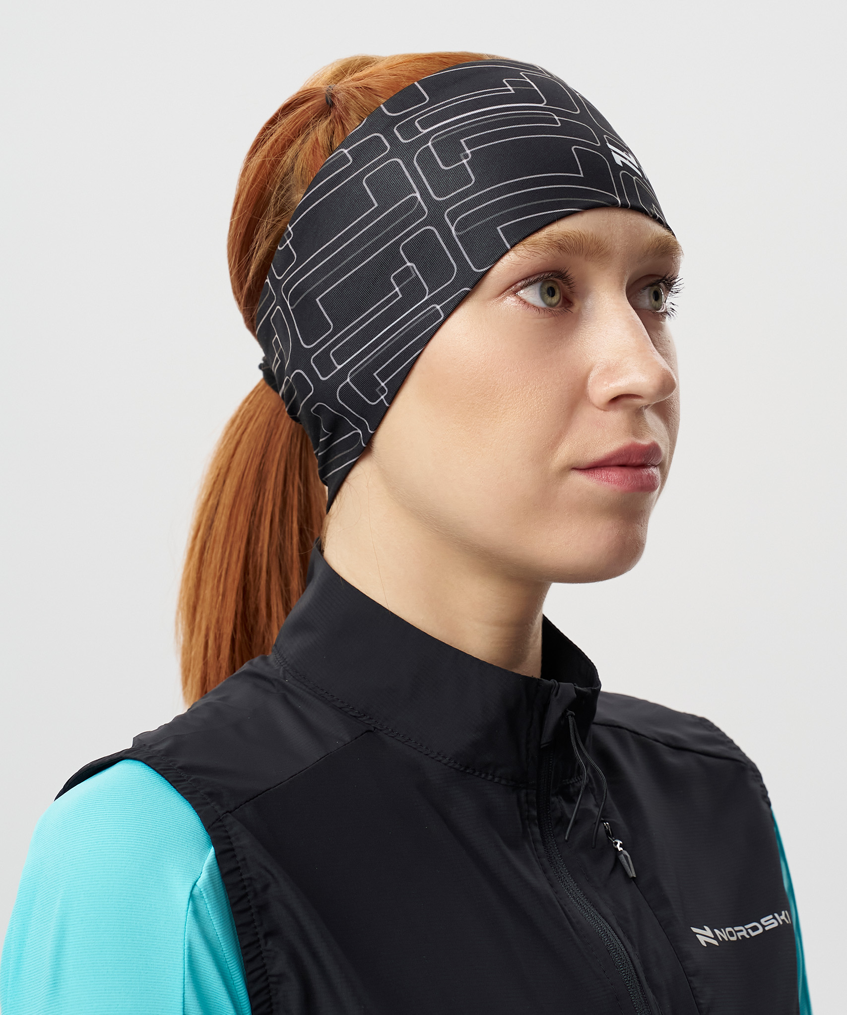 Повязка Nordski Graphic Black