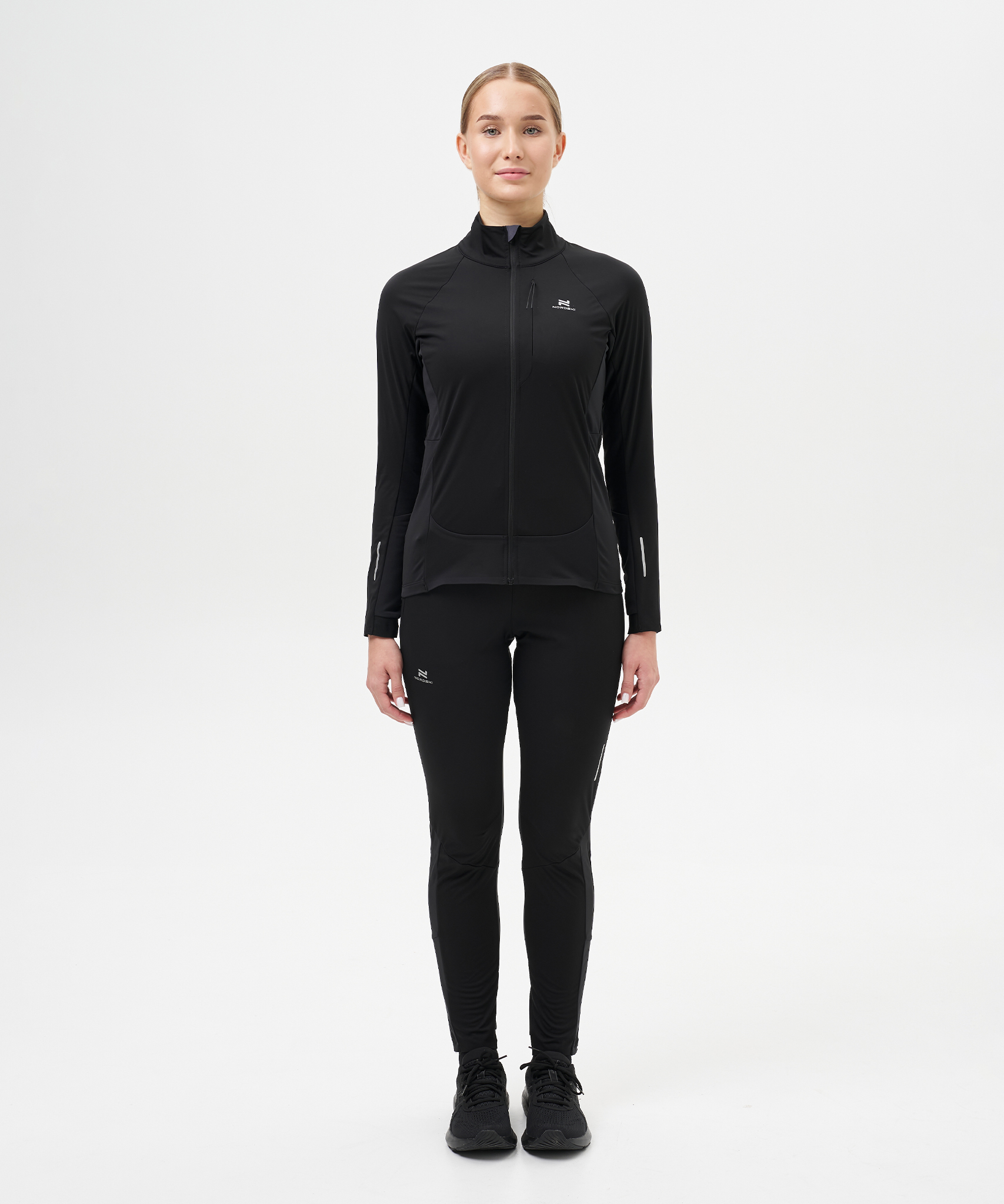 Тренировочная куртка Nordski Race Black W