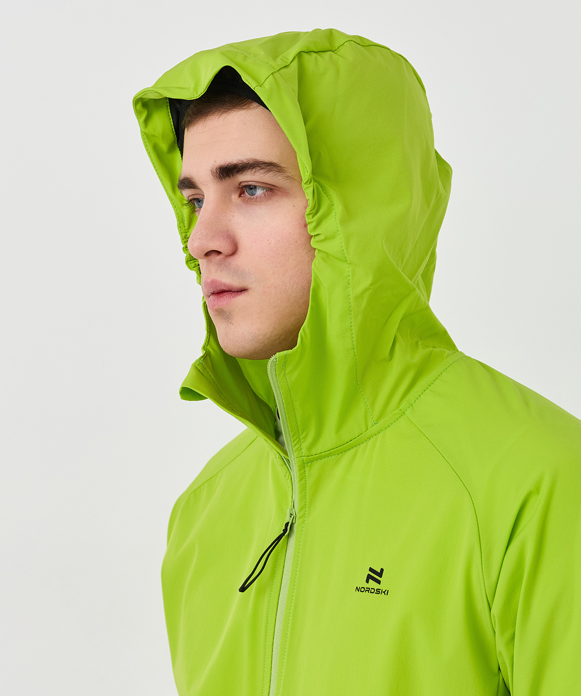 Ветровка Nordski Pro Energy 2.0 Lime Green