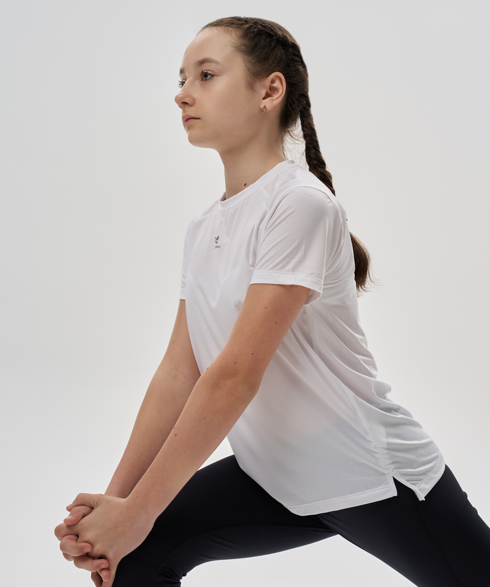 Футболка Nordski Jr. Run 2.0 White