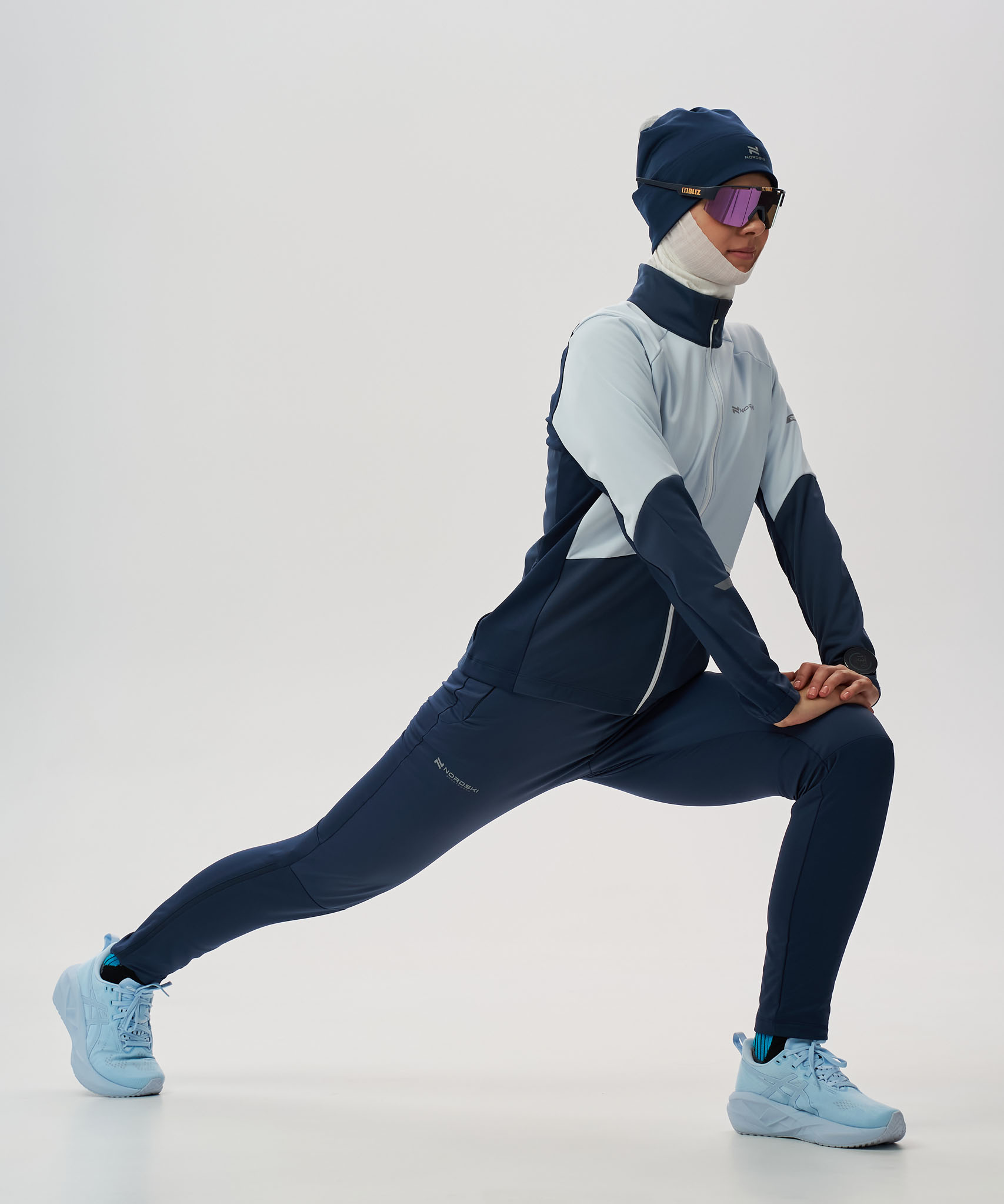 Тренировочная куртка Nordski Pro 2.0 Pearl Blue/Blue W