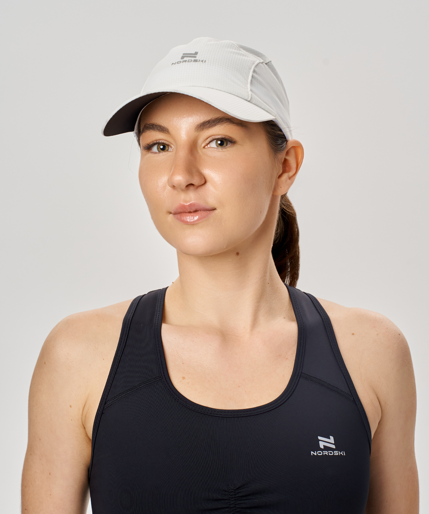Кепка Nordski Run White/Black