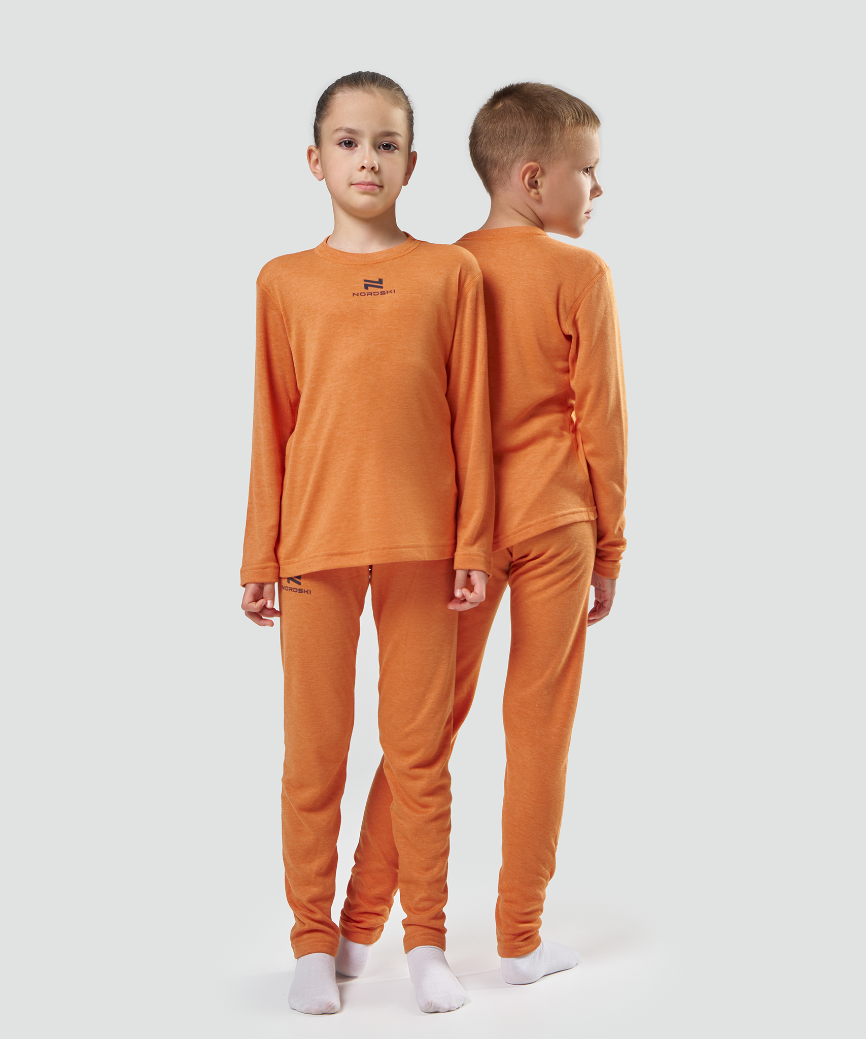 Комплект термобелья Nordski Jr. Soft Orange