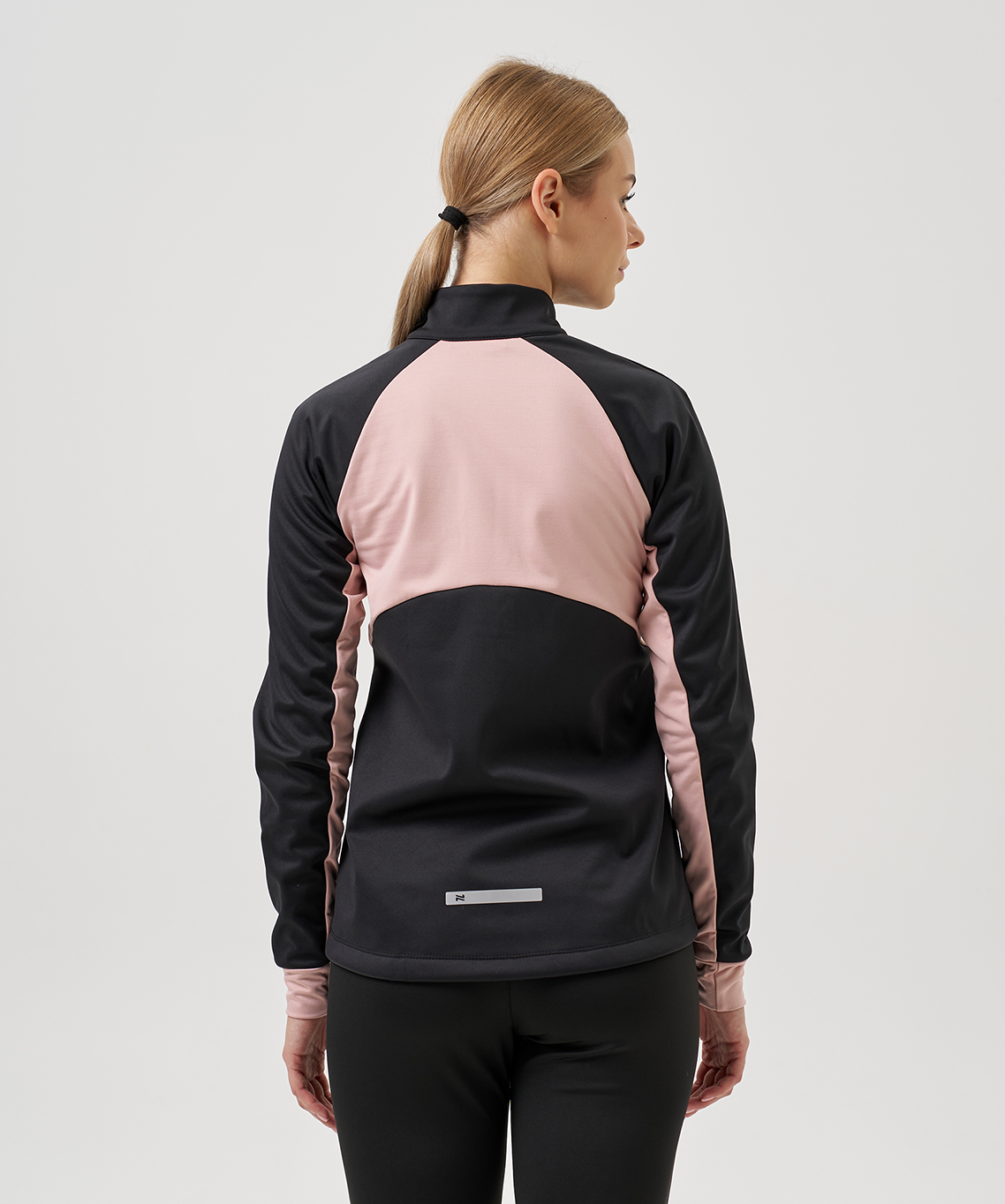 Тренировочная куртка Nordski Core Black/Soft Pink W