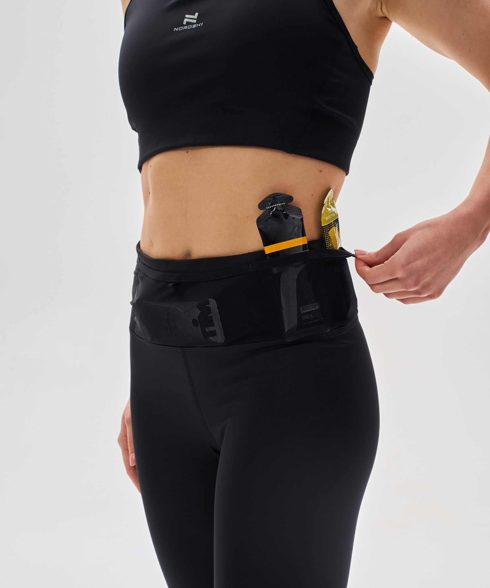 Тайтсы half Nordski Trail Black W