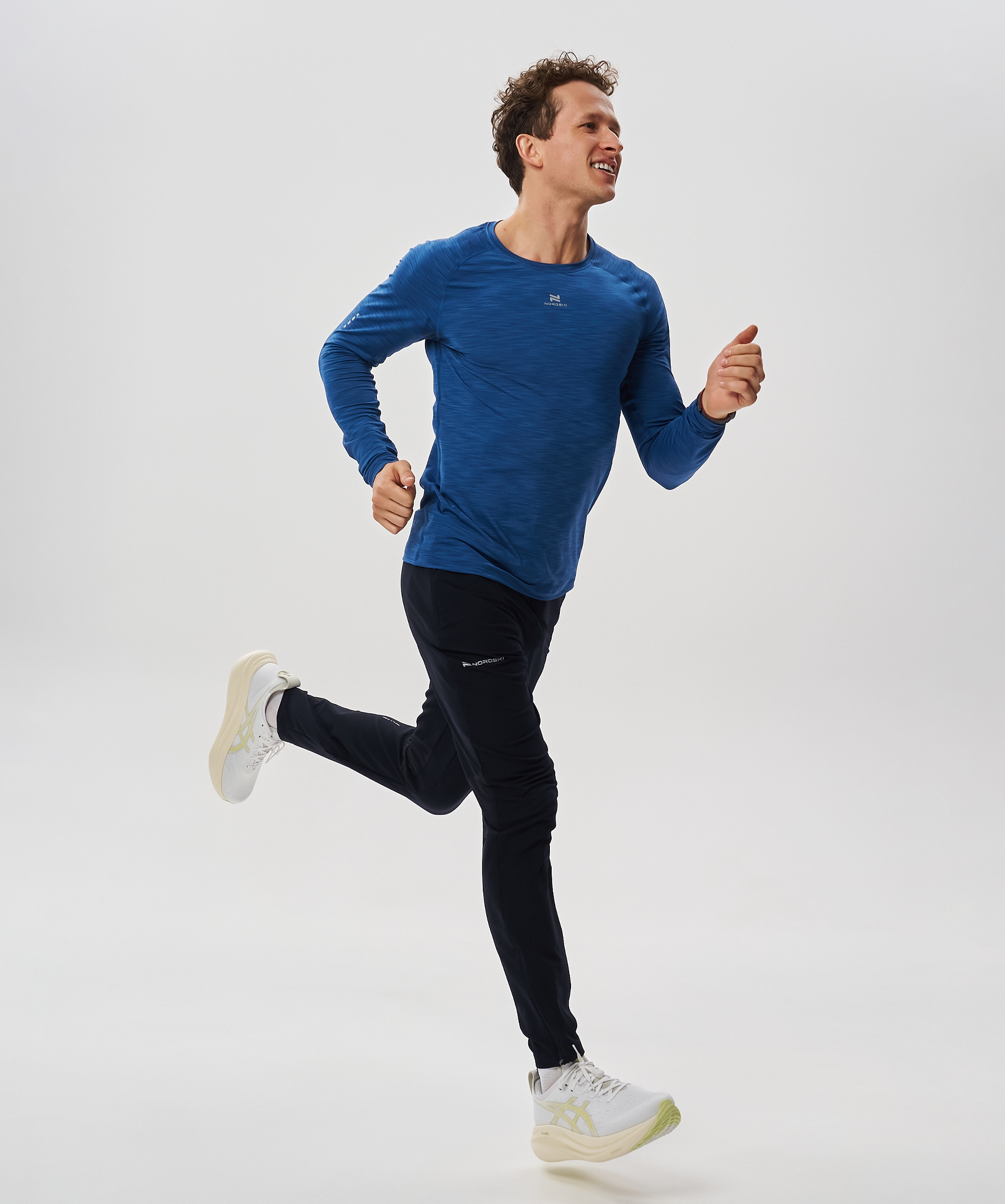 Футболка Nordski Pro Dark Blue с длинным рукавом